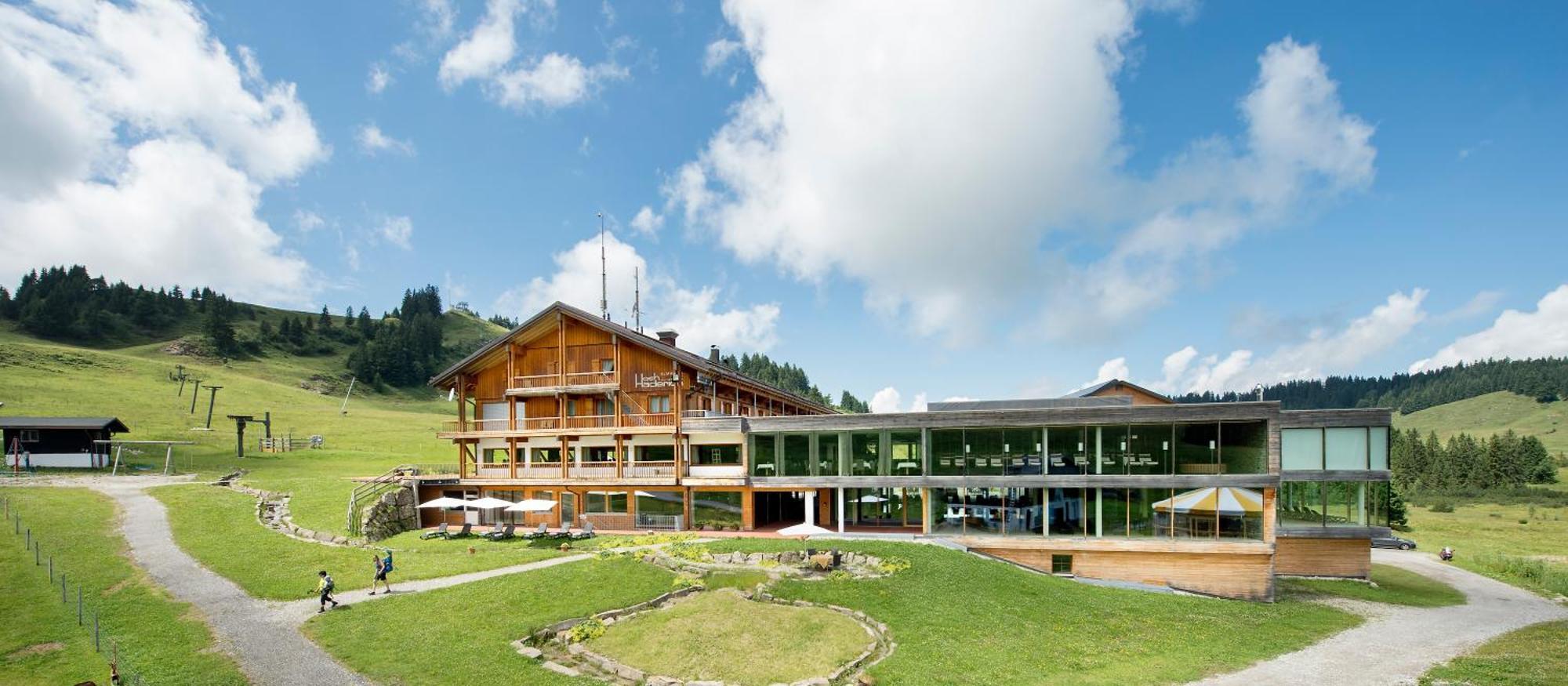 Almhotel Hochhaederich Riefensberg Exterior photo